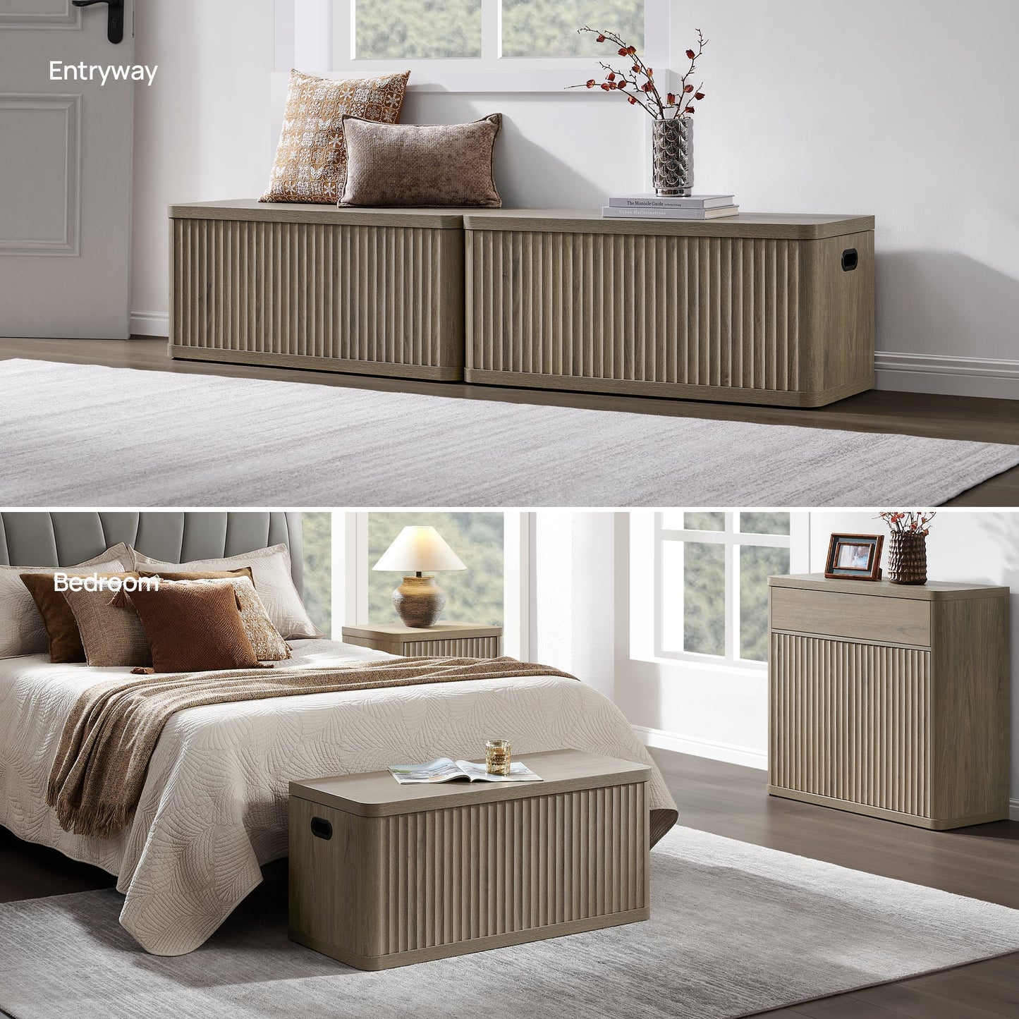 Banc Cas avec rangement