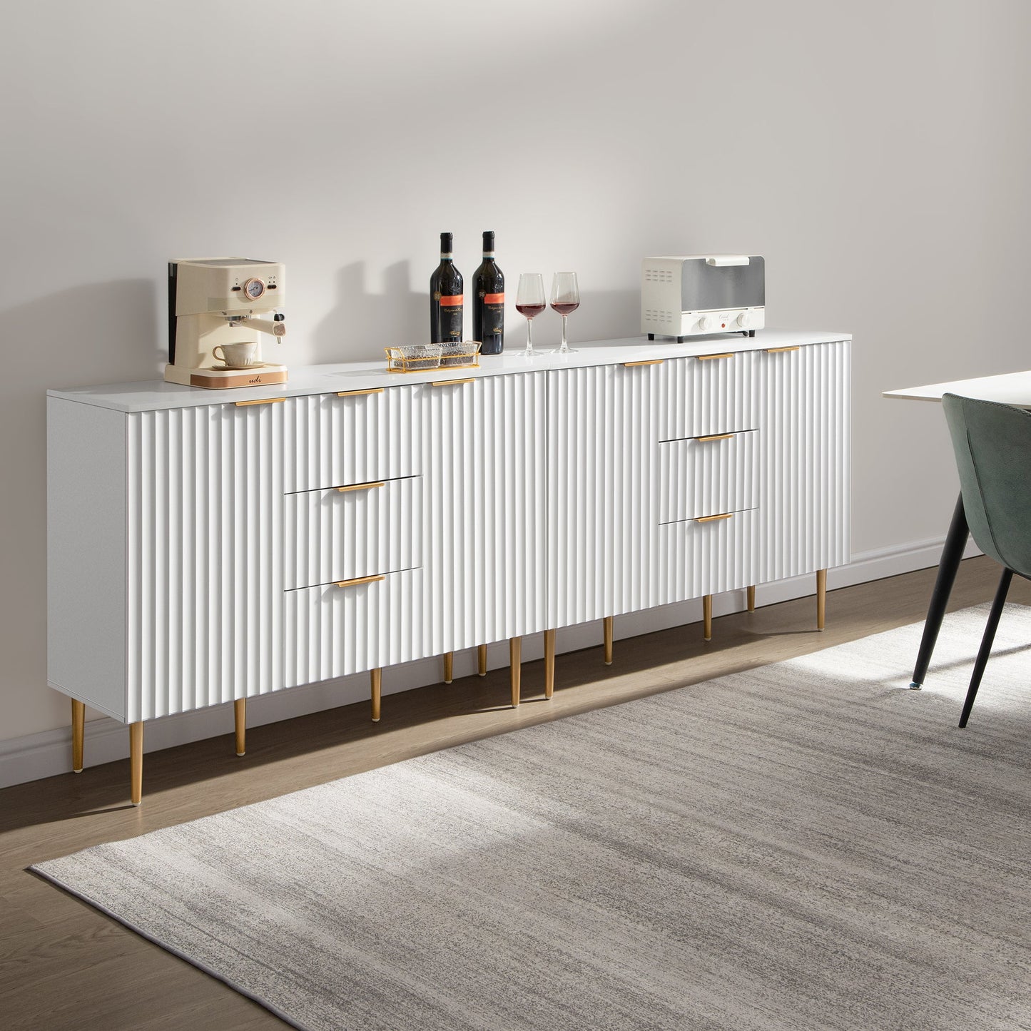 Opus Buffet Cabinet with Drawers