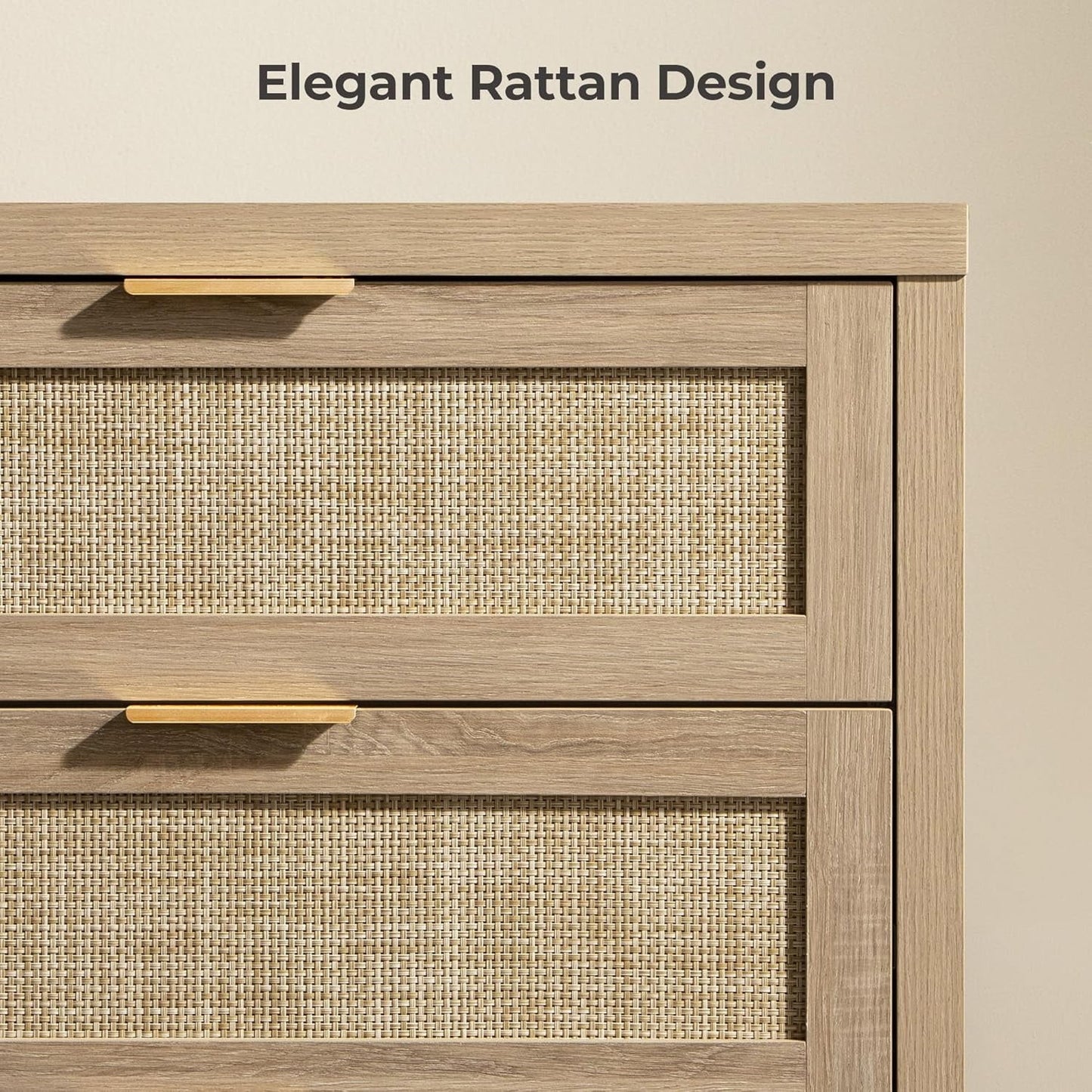 Savanna Nightstand and 6-Drawers Dresser Set