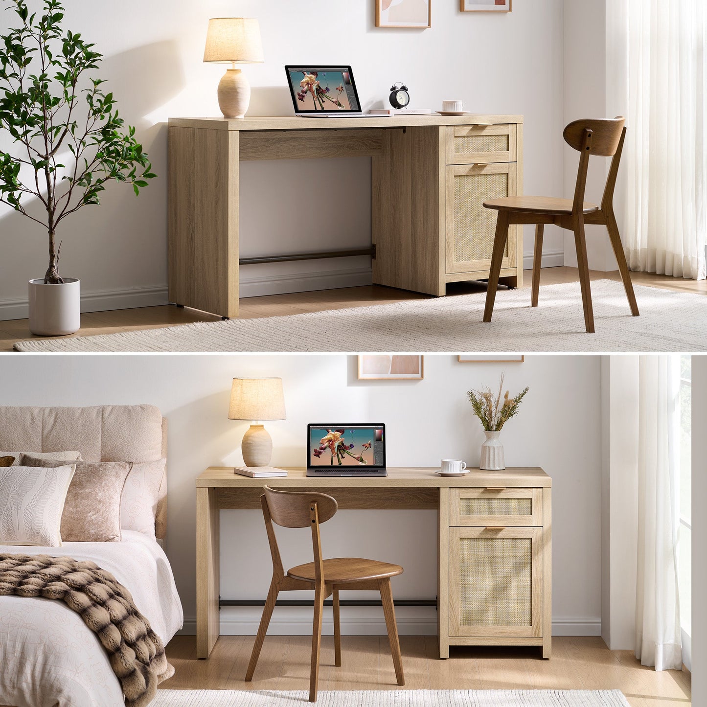 Savanna Office Desk with Storage