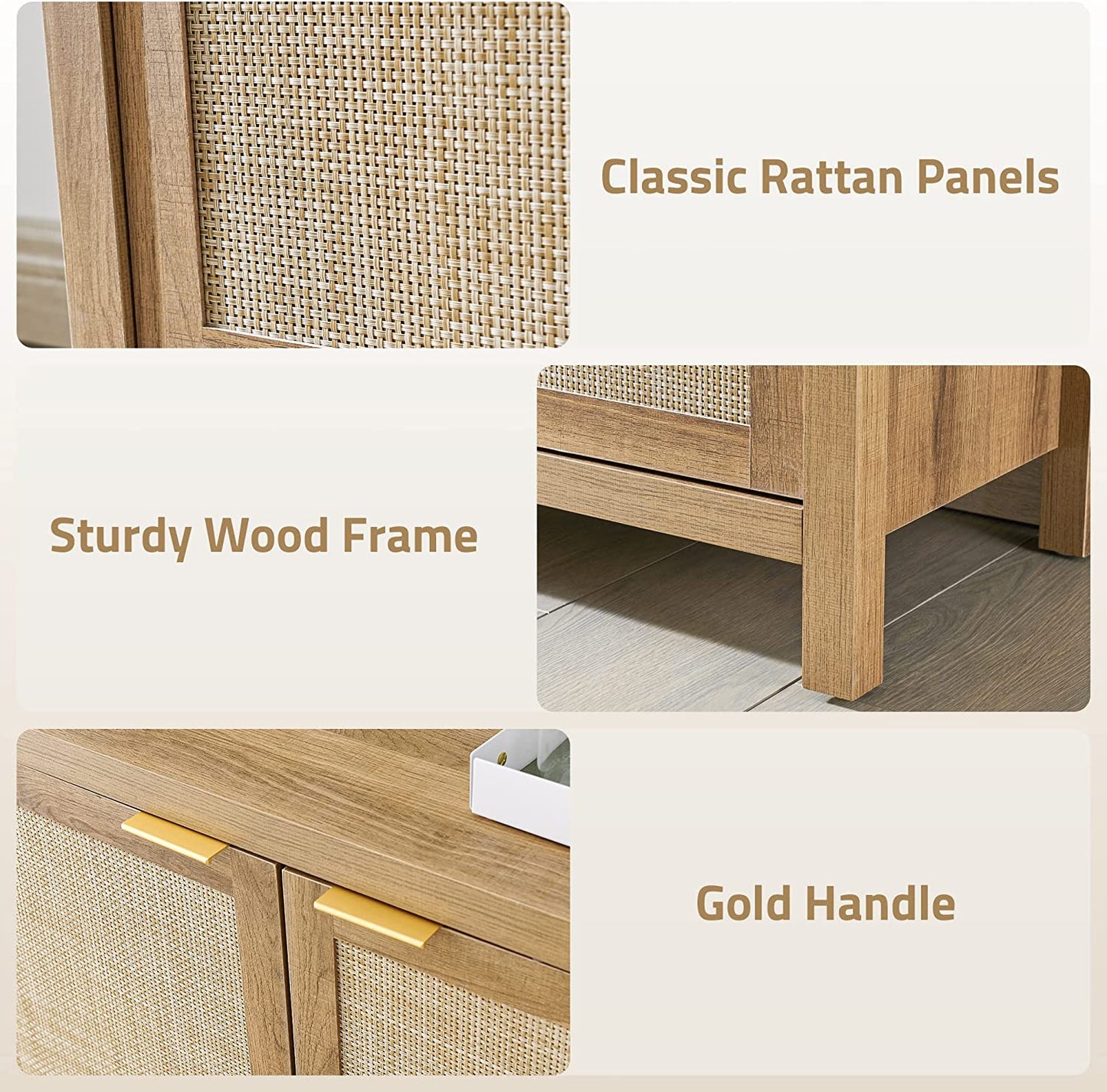 Savanna TV Console with Doors