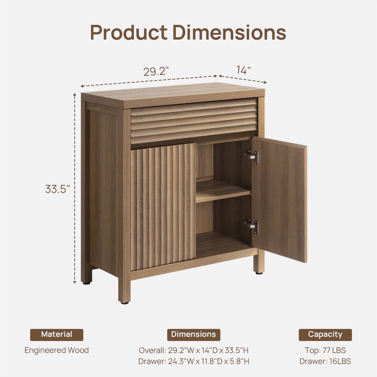 Prelude Sideboard with Drawer