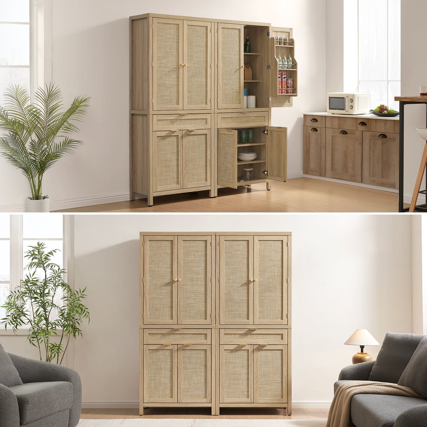 Savanna Pantry Cabinet