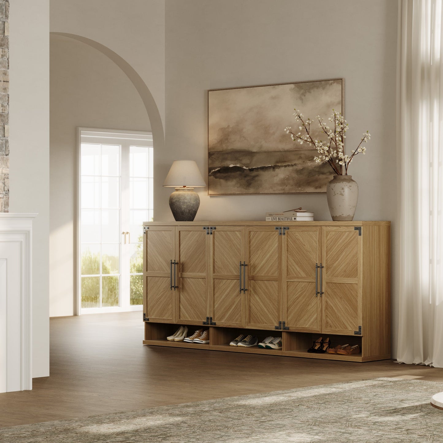 Willow Shoe Cabinet with 2 Doors