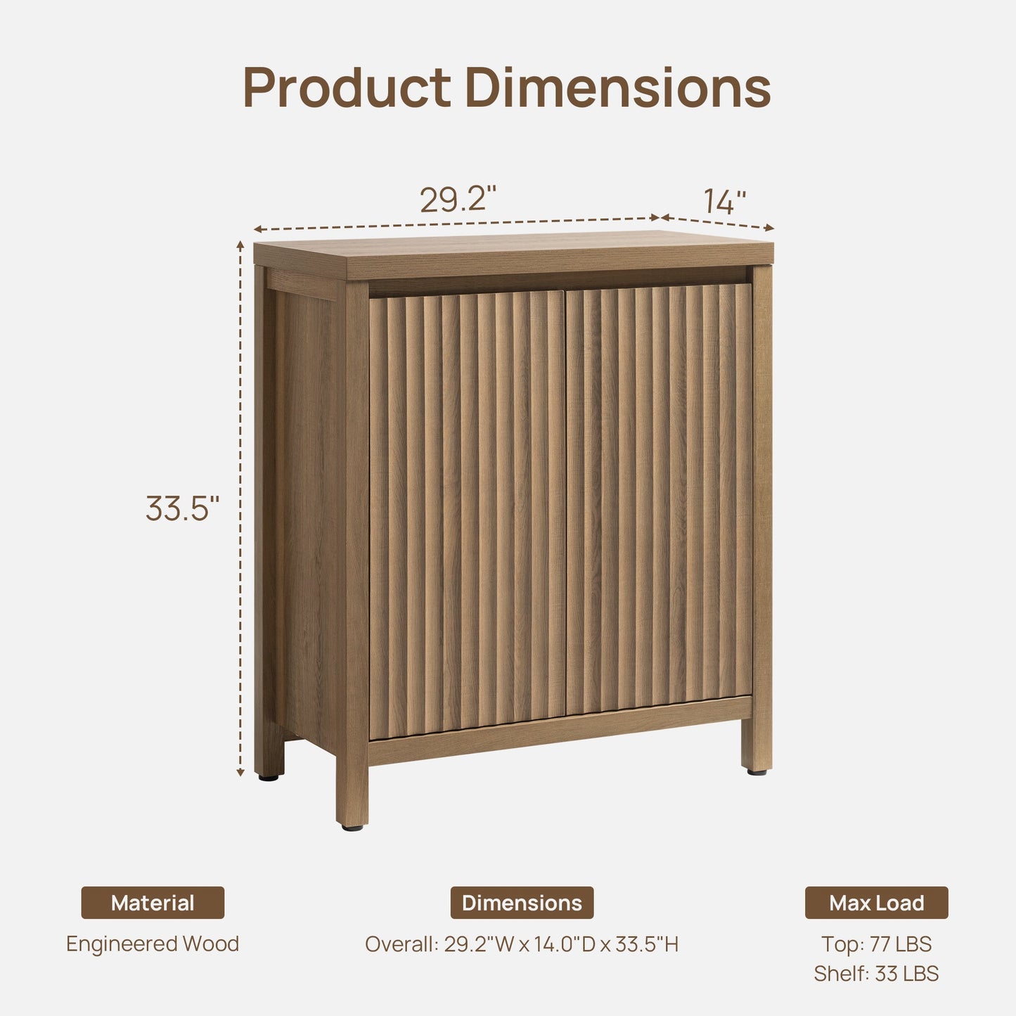 Prelude 2-Door TV Stand