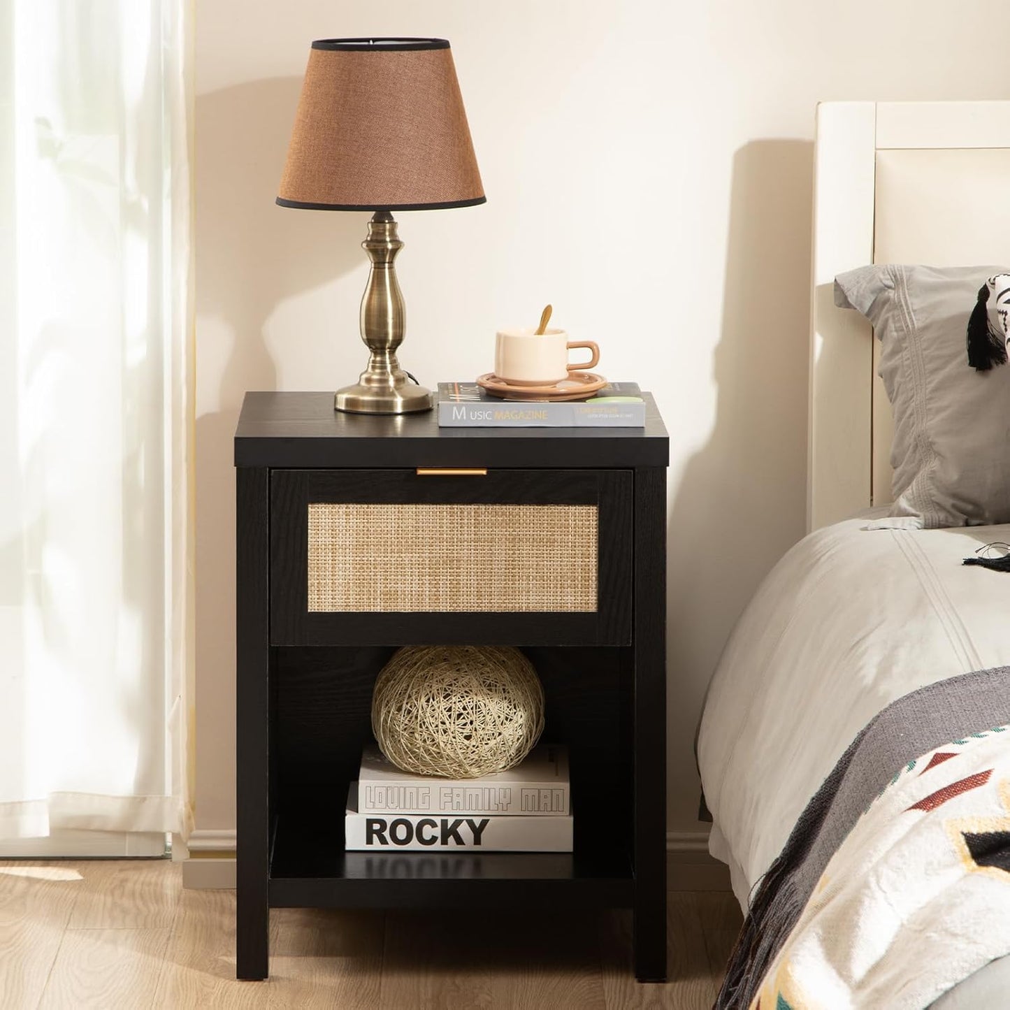 Savanna Nightstands and 7 Drawers Dresser Set