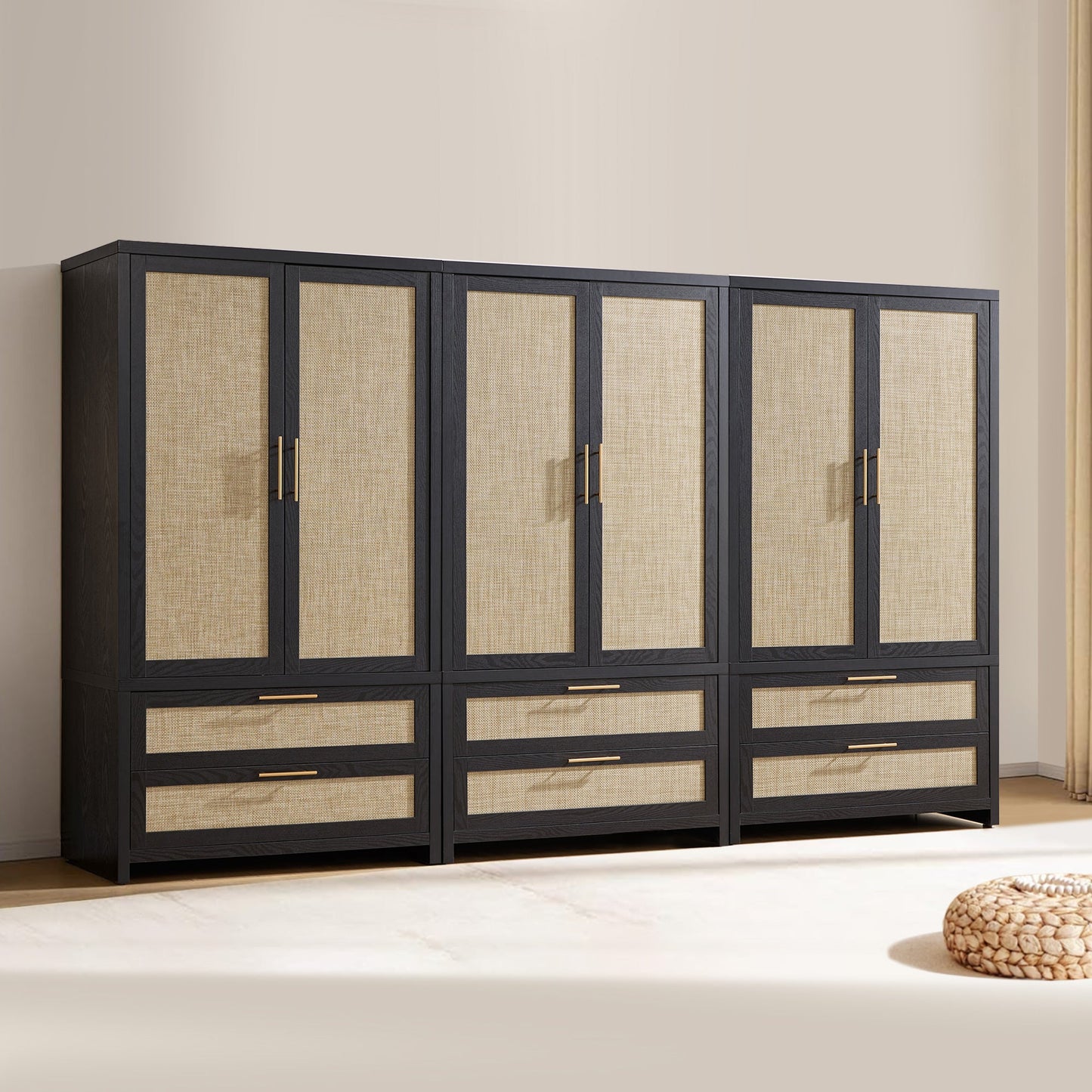 Savanna Wardrobe Closet, 71Inch Height