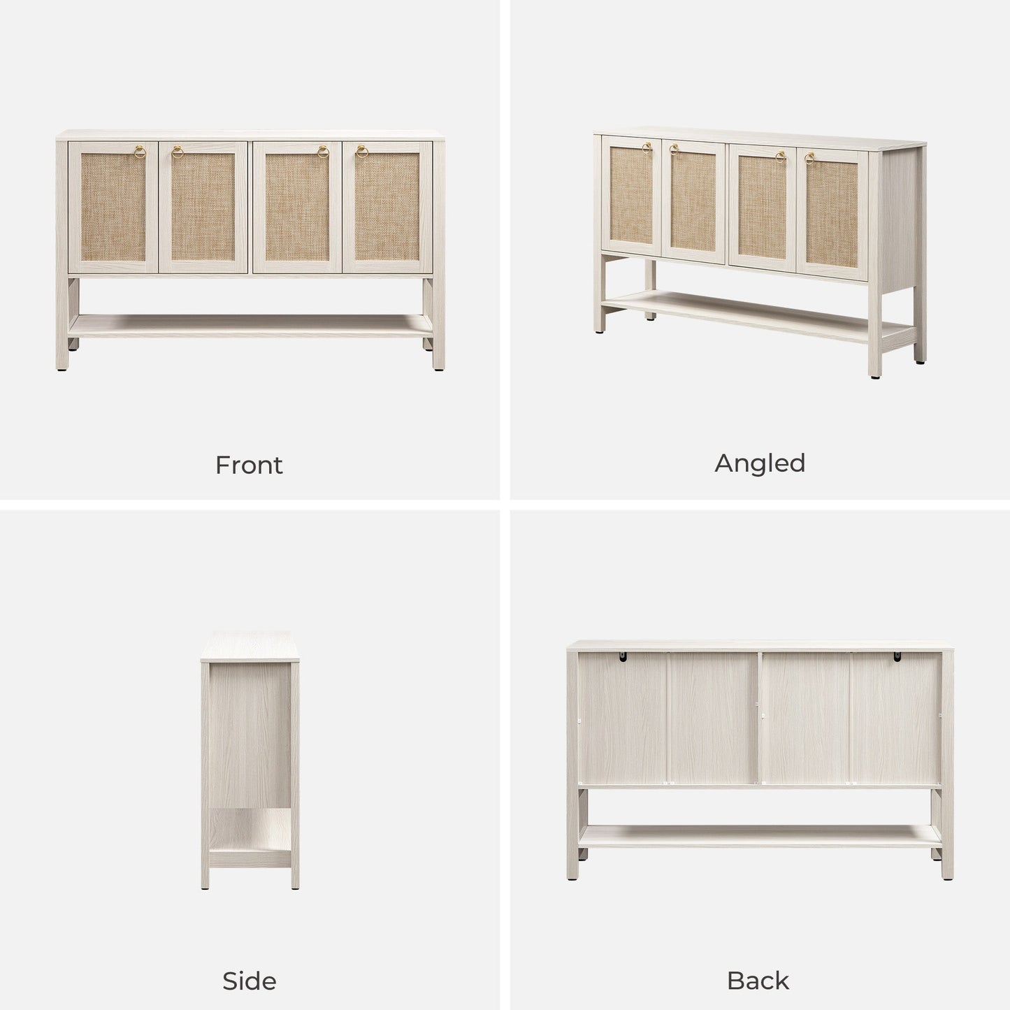 Terra TV Stand, 4 Doors
