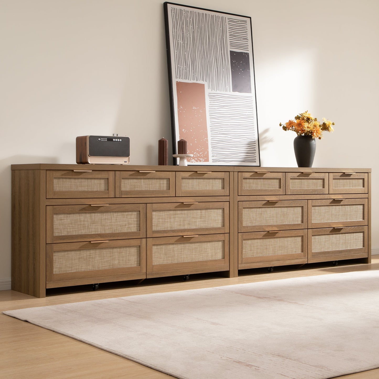 Savanna Wardrobes Closet and Dresser Set
