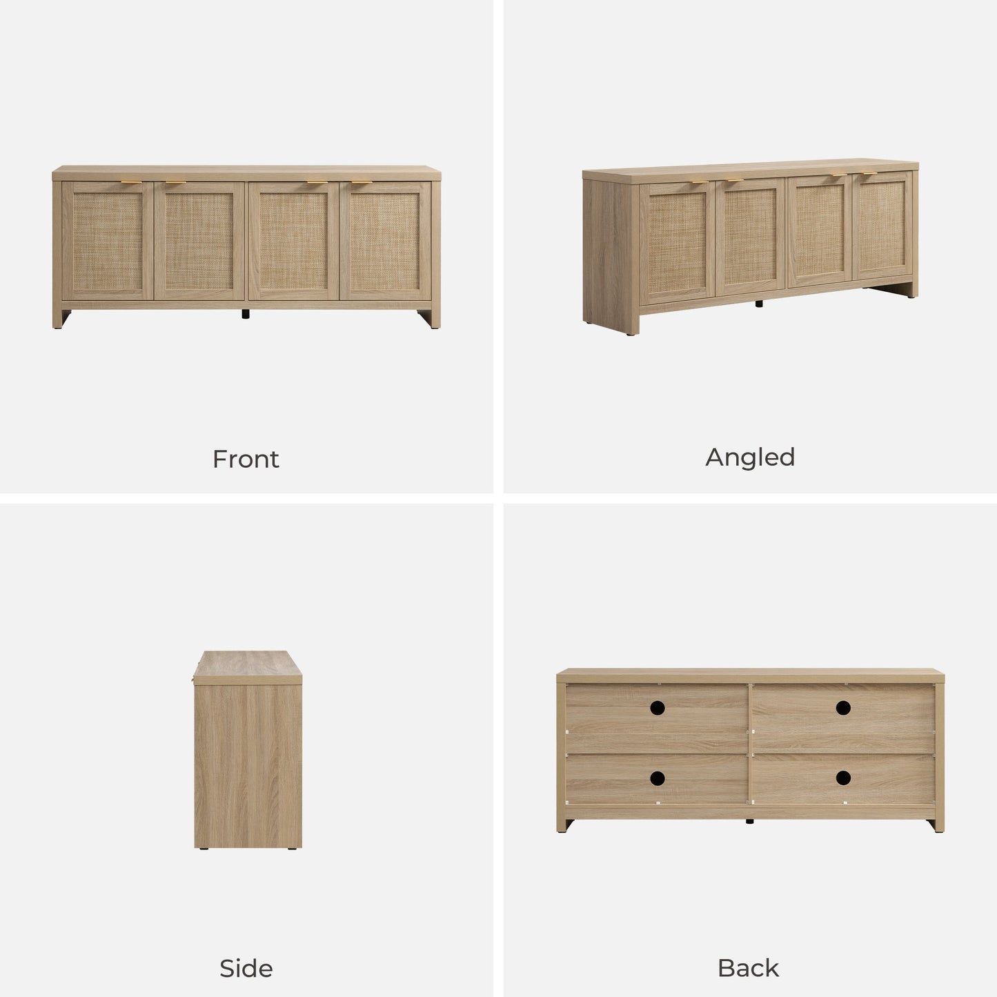 Savanna TV Stand, 4 Doors