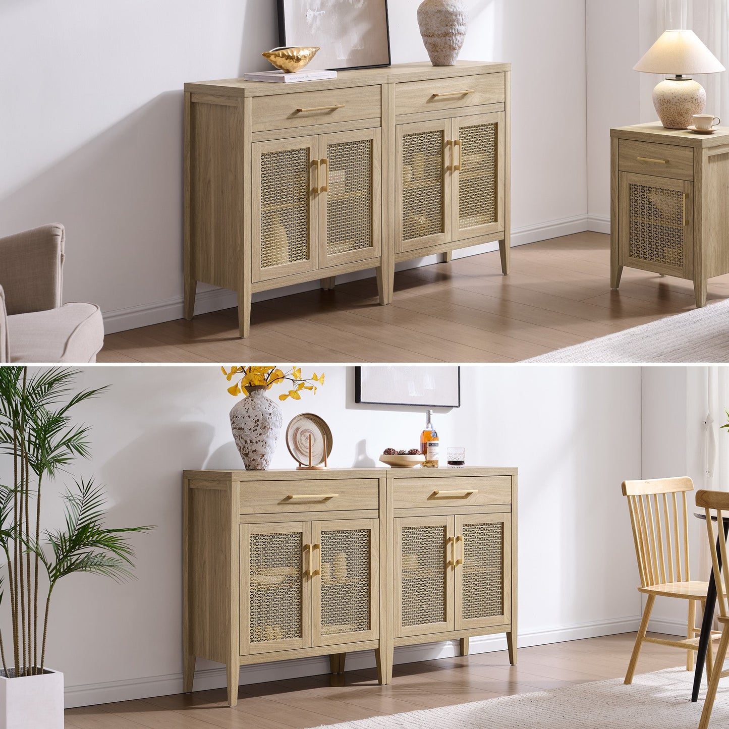 Andy Sideboard, Golden Mesh Door