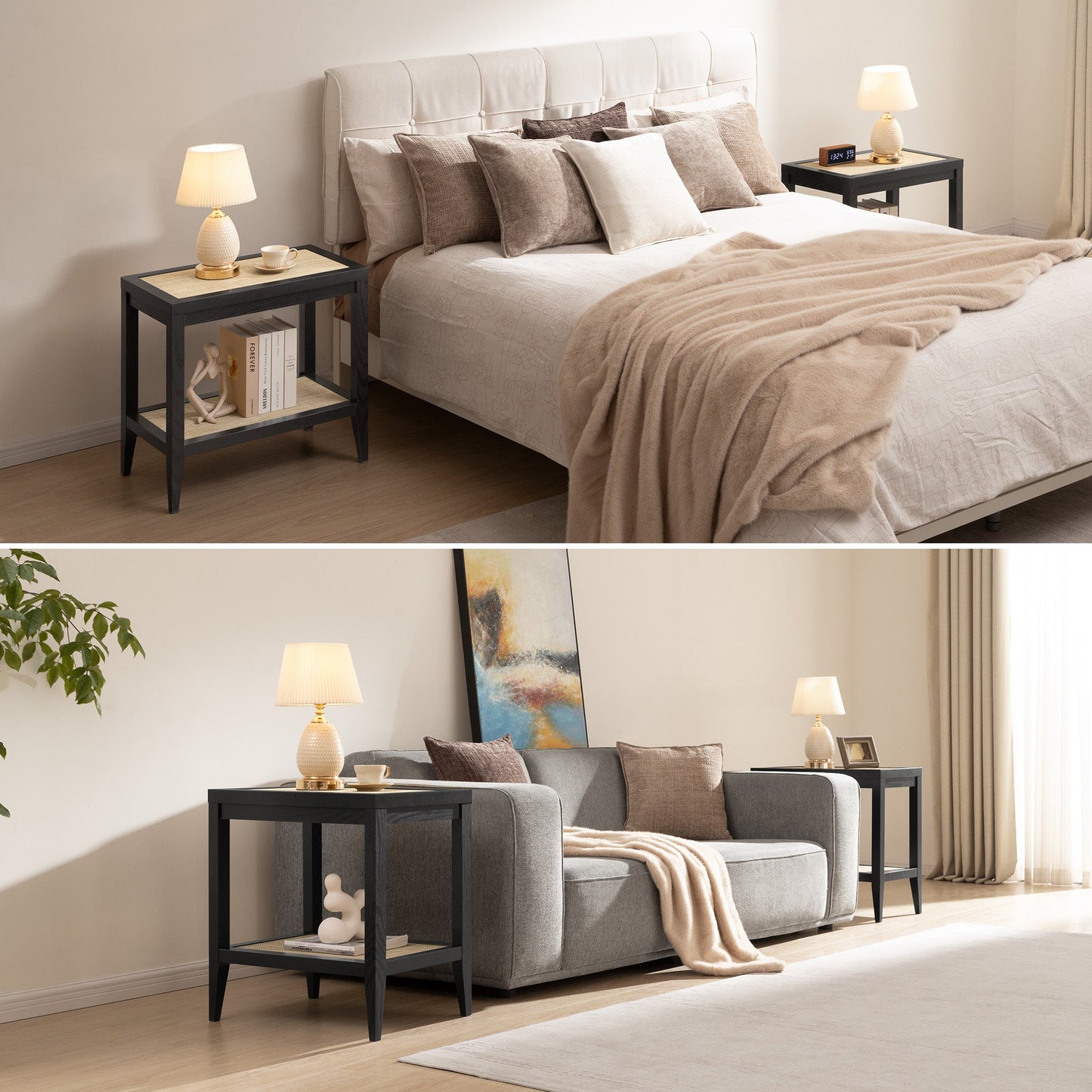 Savanna End Table, Set of 2