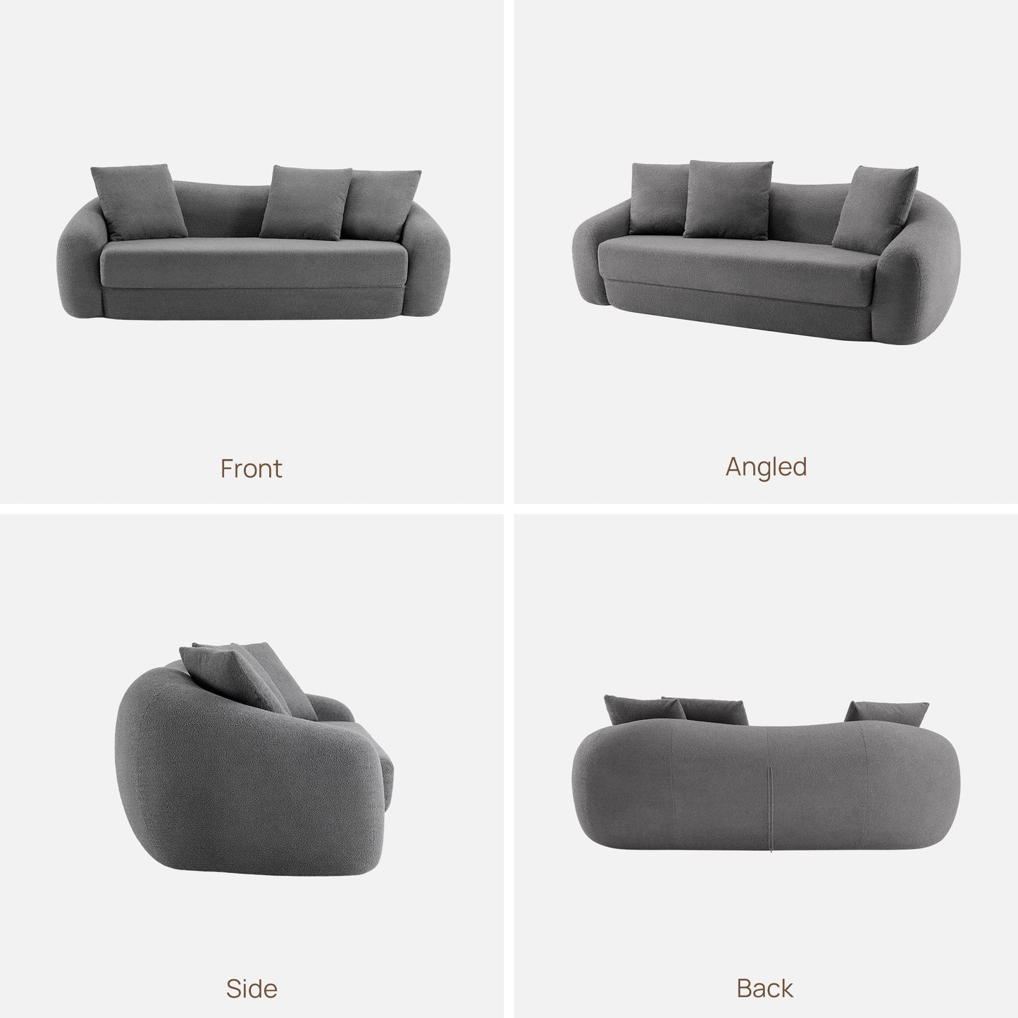 Nimbus White Sofa Couch