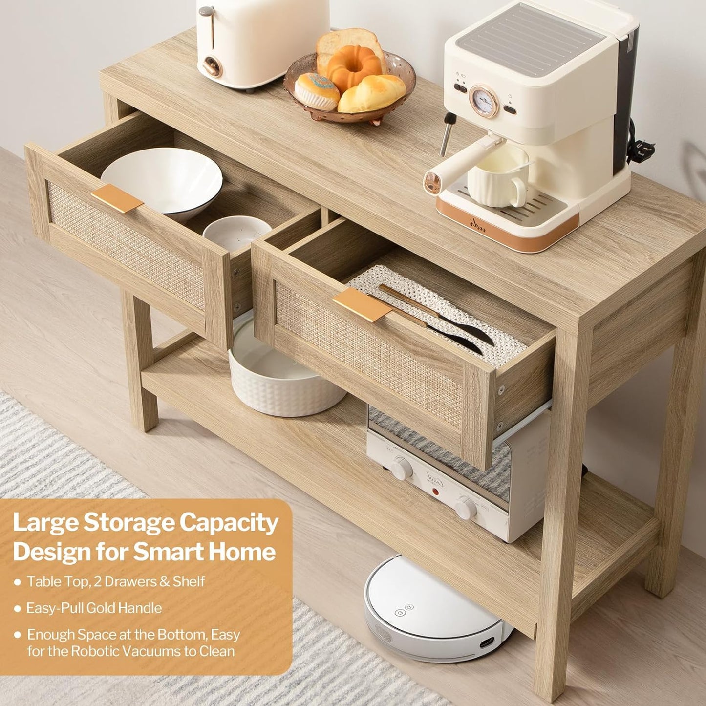 Savanna Side Table for Entryway