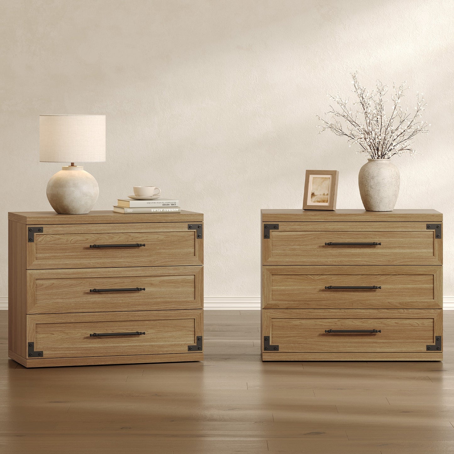 Willow Dresser and Nightstands Set