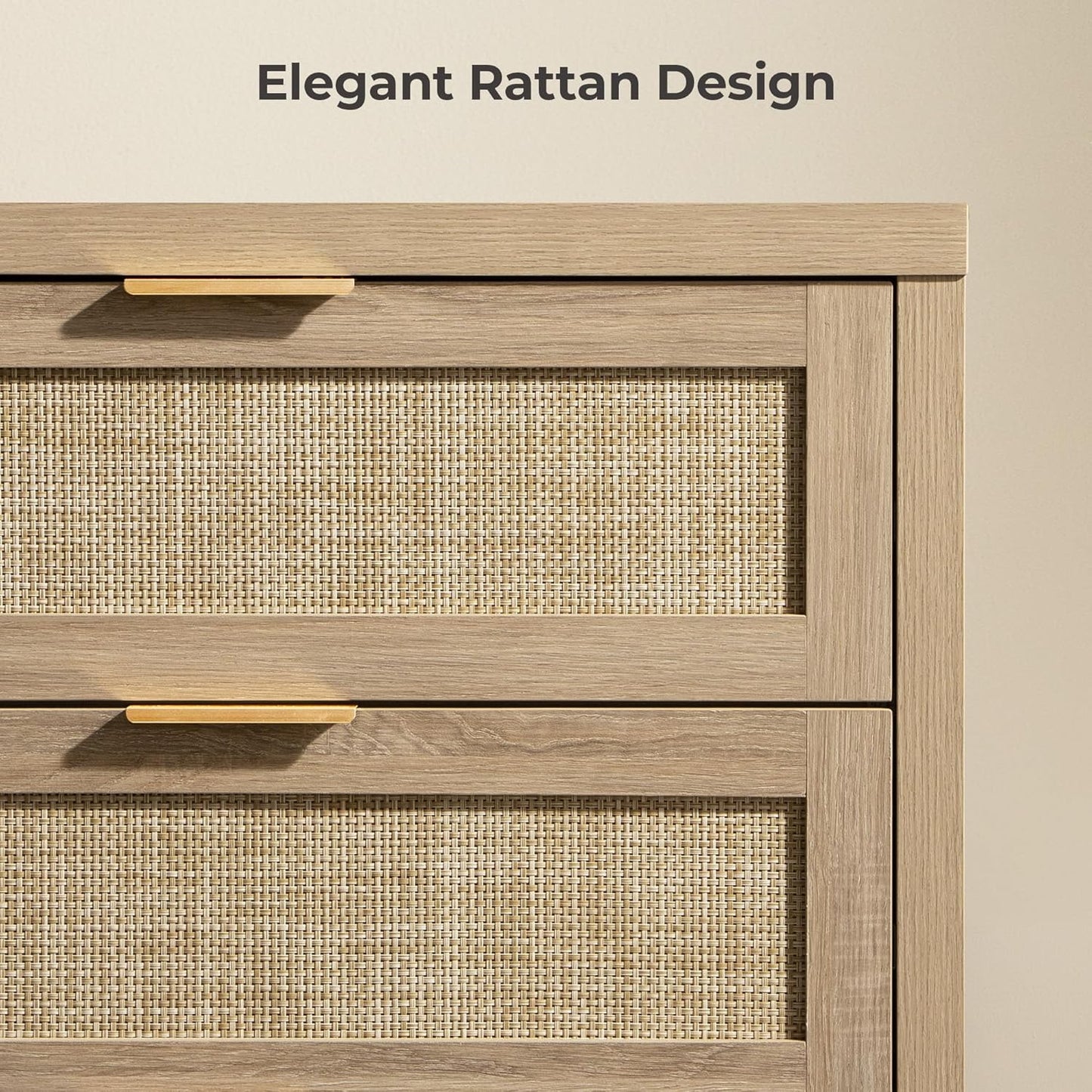 Savanna Nightstand and 6-Drawers Dresser Set