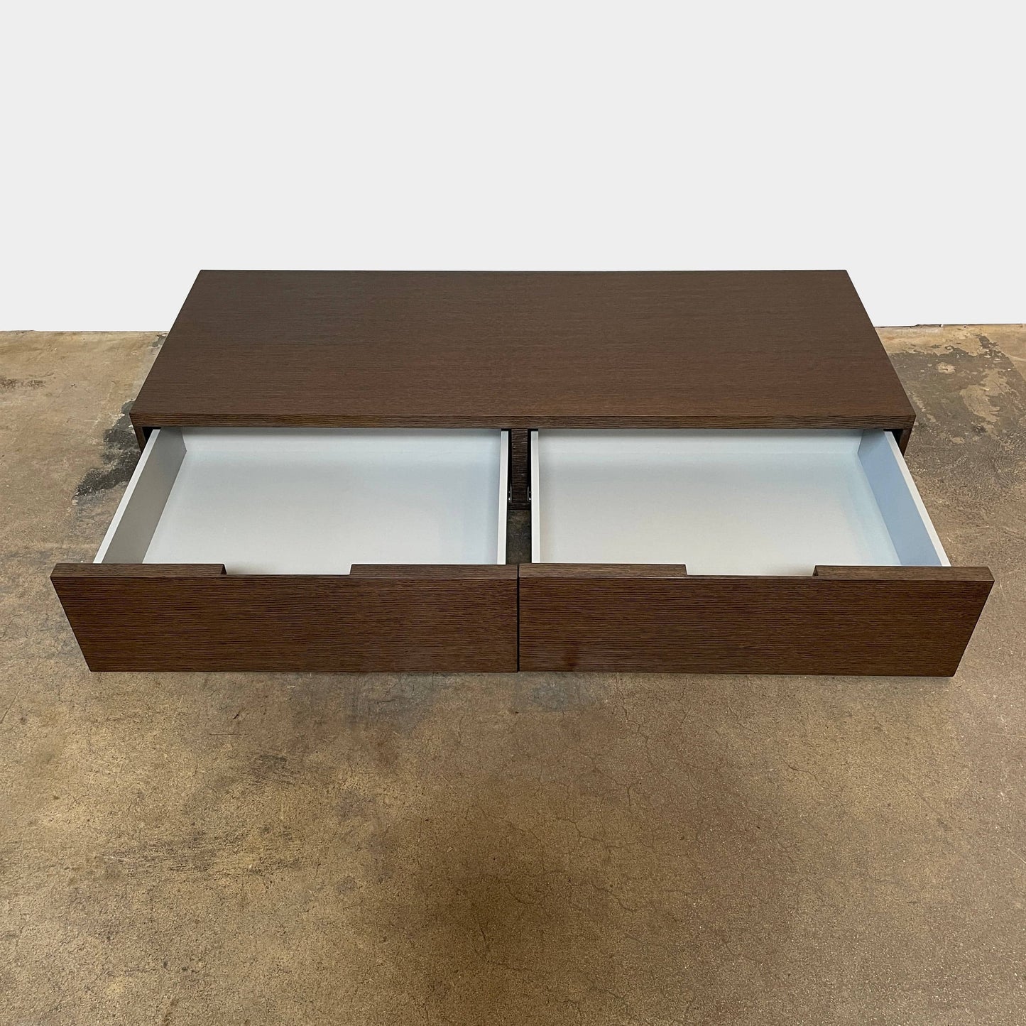 Console basse Domus avec tiroirs
