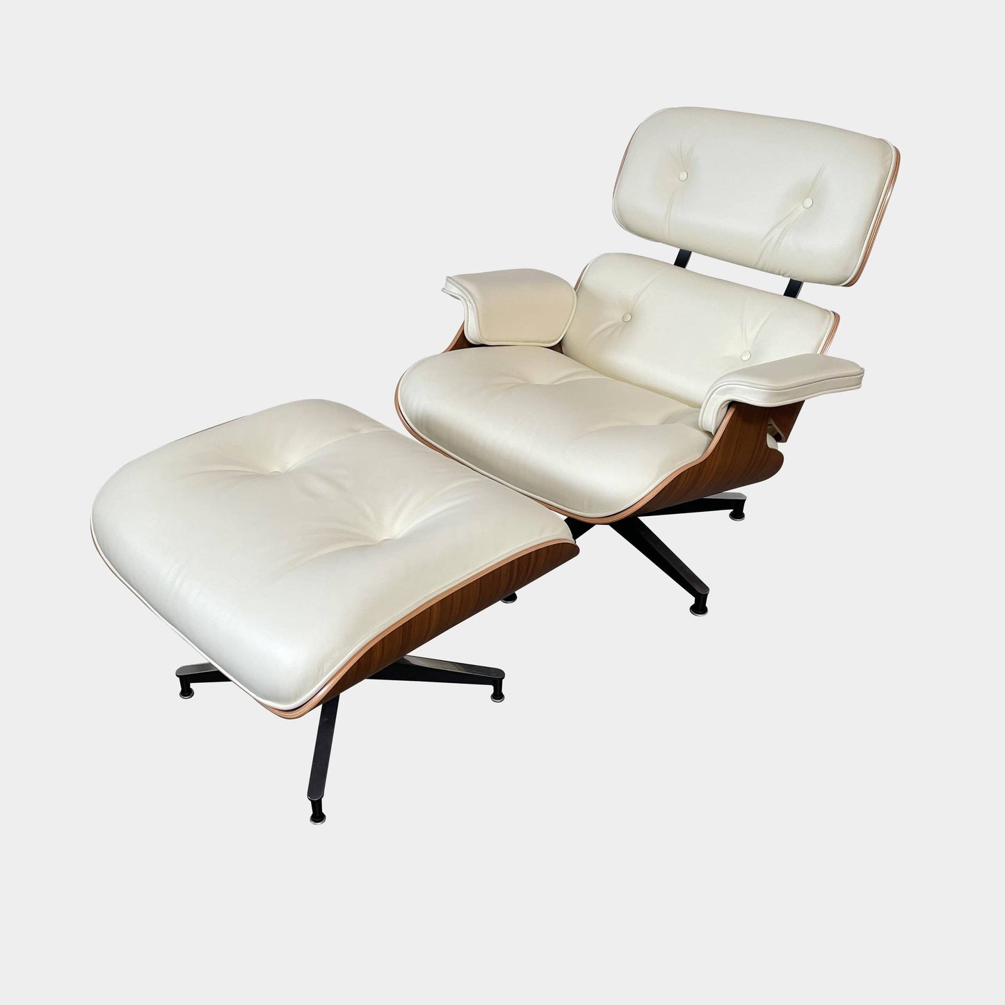 Fauteuil et ottoman Eames Lounge