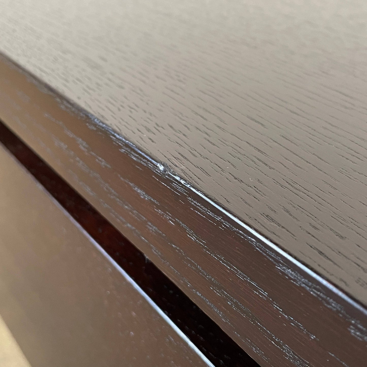 Console basse Maxalto avec grand tiroir