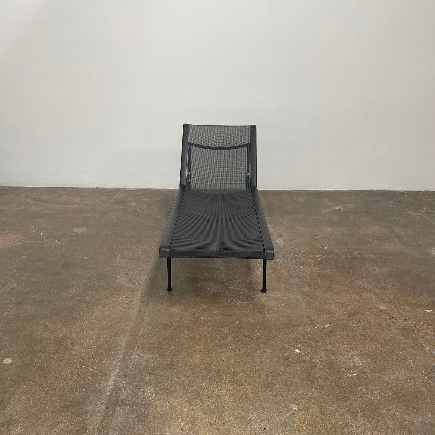 Chaise longue réglable Knoll 1966 Collection en onyx