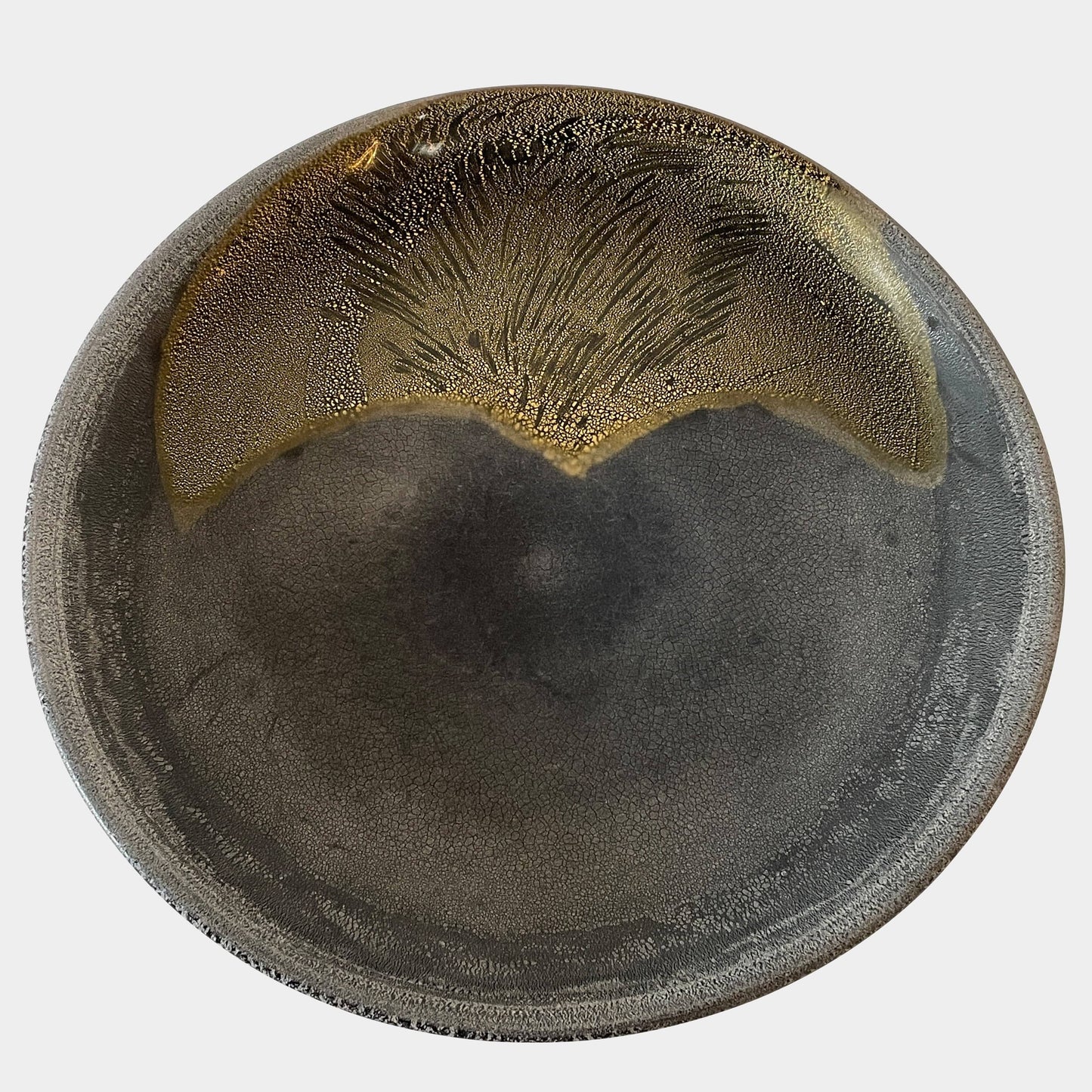 Assiette et objet en verre de Murano
