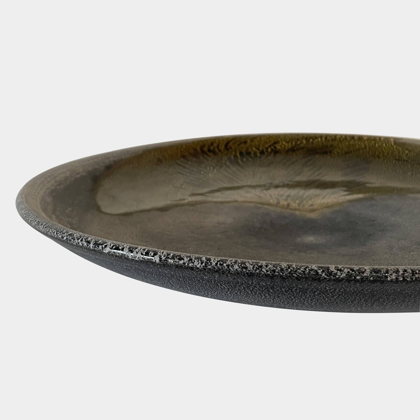 Assiette et objet en verre de Murano