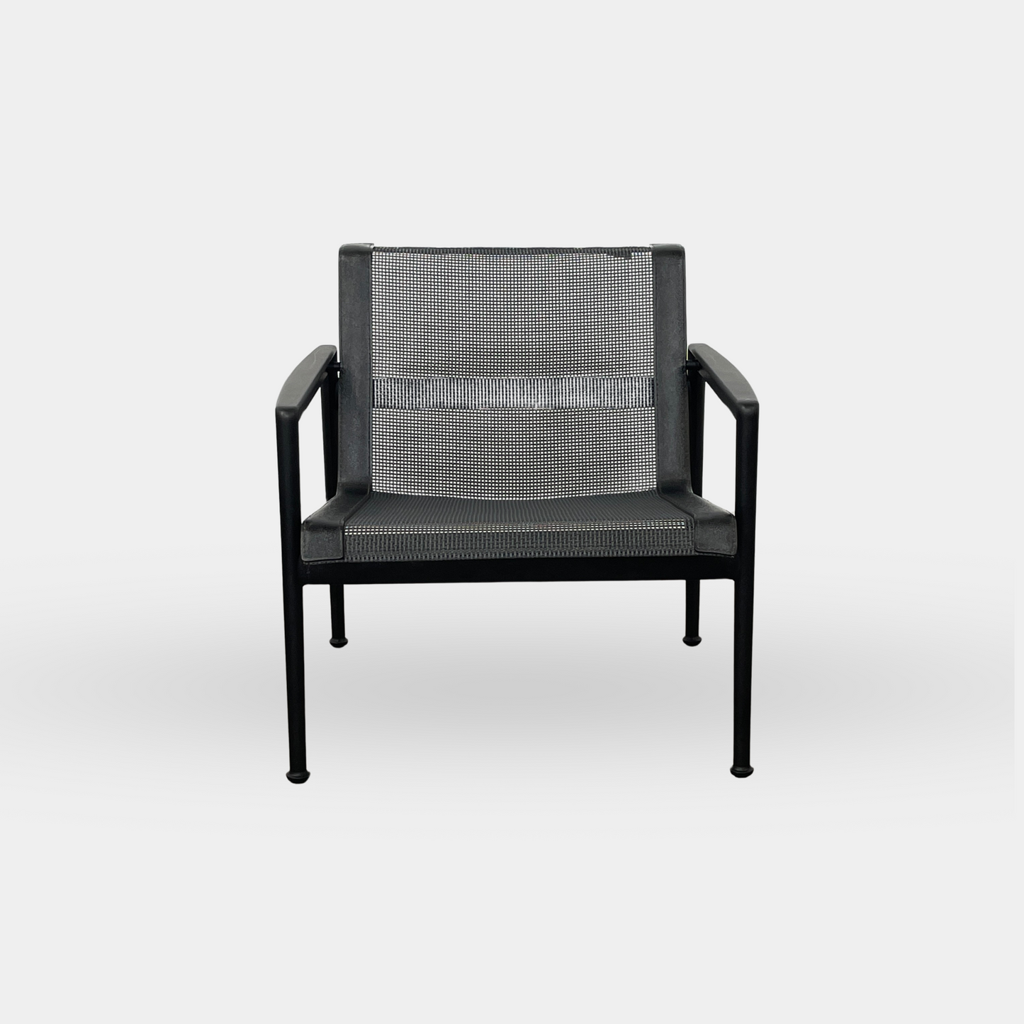 Fauteuil Knoll 1966 avec accoudoirs, noir