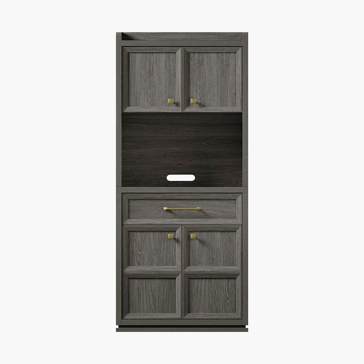 Helio White Pantry Cabinet