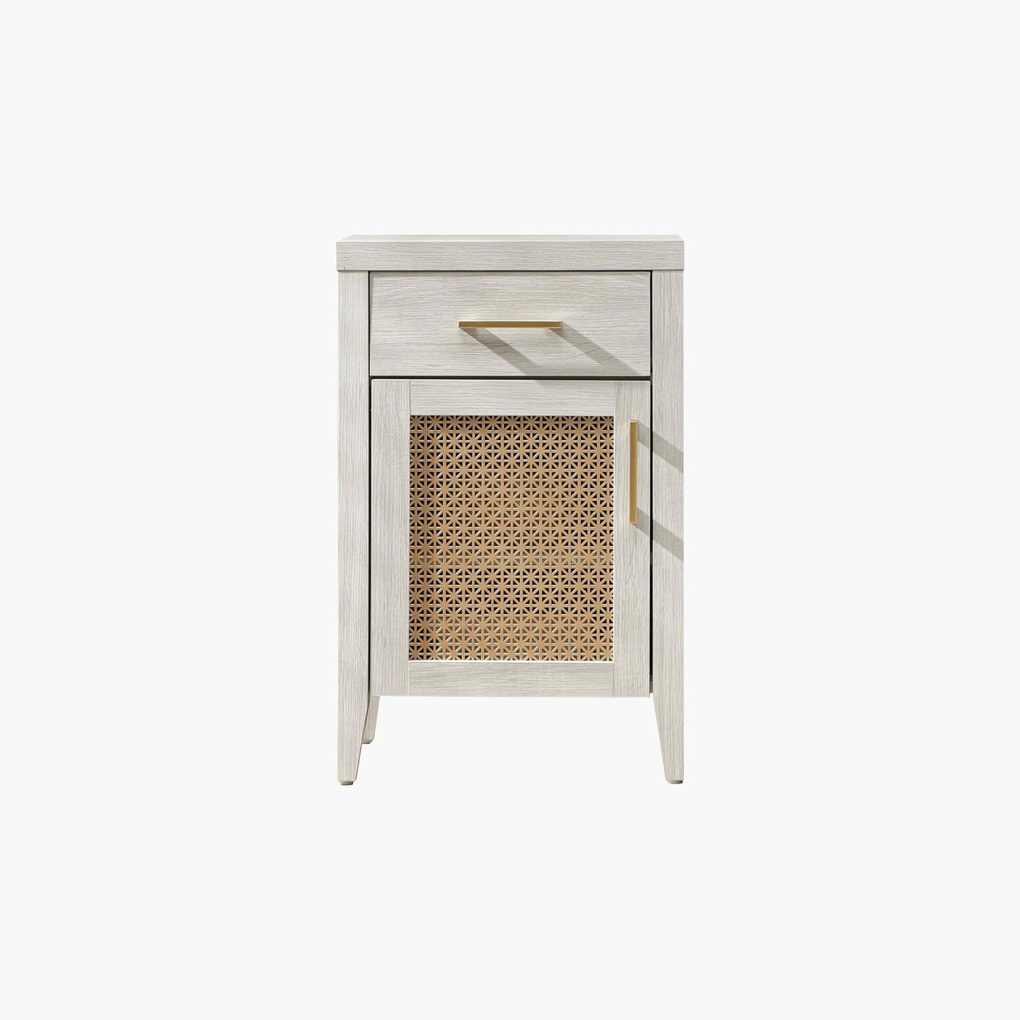 Andy Nightstand with Golden Mesh Door