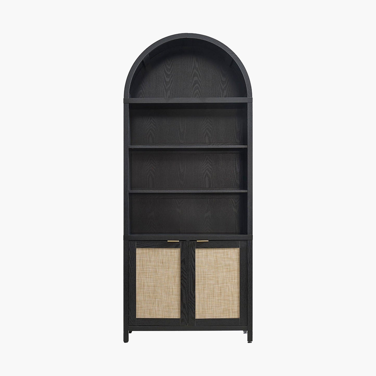 Savanna Arched Bookcase with Doors