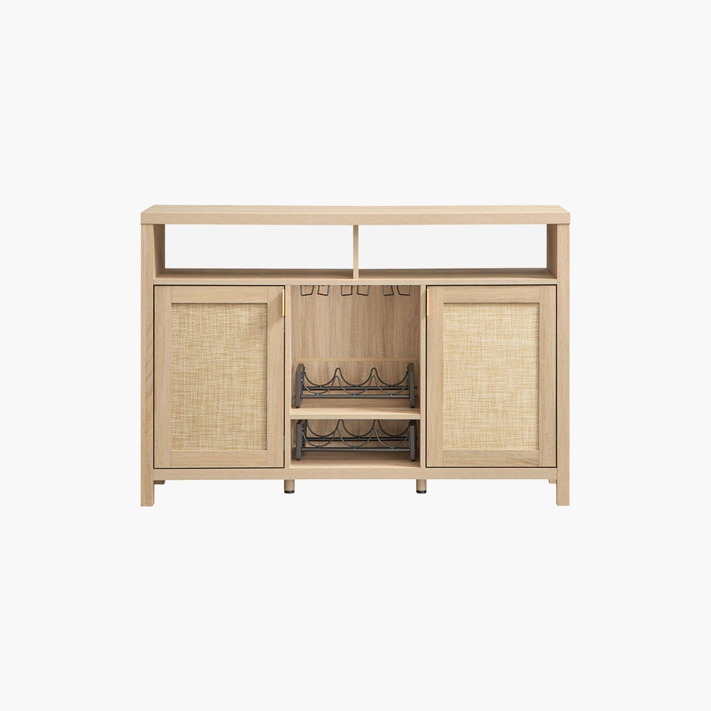 Savanna Bar Cabinet with Glass Holder