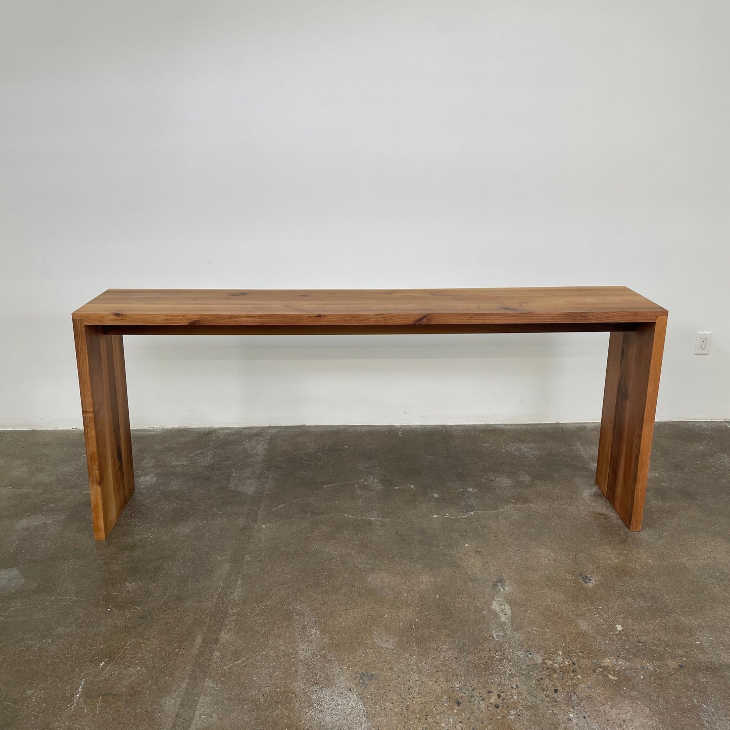 Table haute en chêne Ponte e15