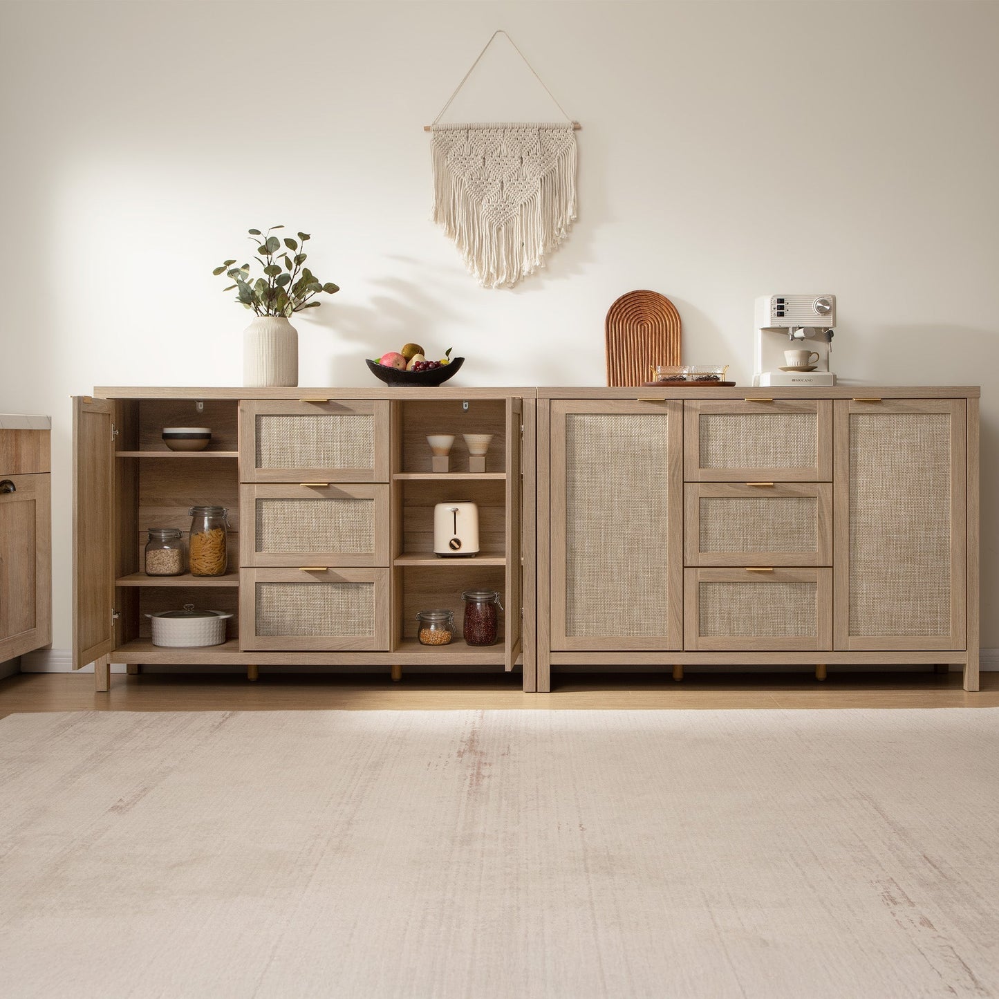 Savanna Buffet Cabinets with Doors