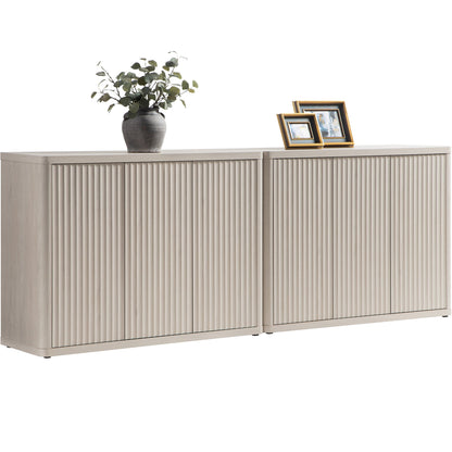 Cas TV Stand with Doors