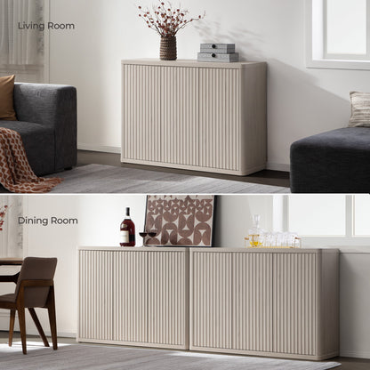 Cas TV Stand with Doors
