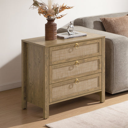Terra Dresser and 3 Drawers Nightstands Sets