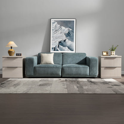Stria Nightstand with Storage