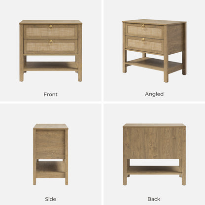 Terra Large Nightstand, 25.6Inch Height