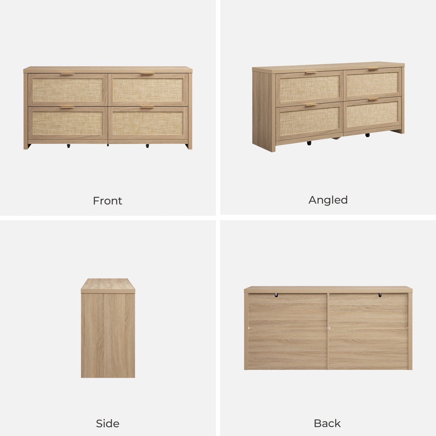 Savanna Dresser with 4 Drawers