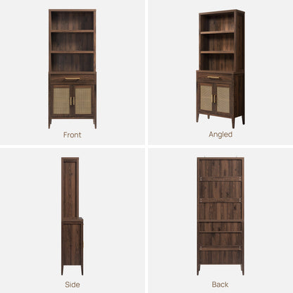 Andy Bookcase with Doors