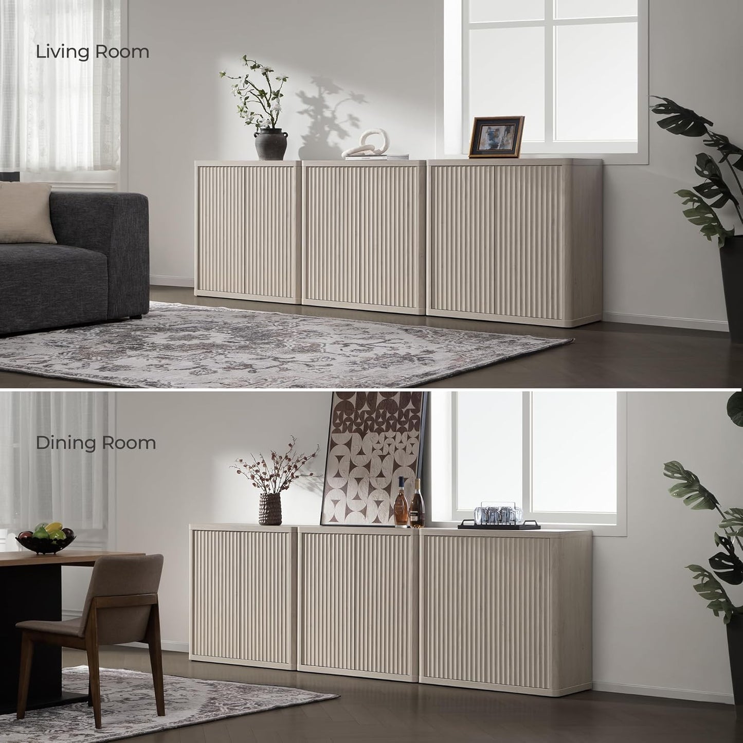 Cas TV Console with 2 Doors