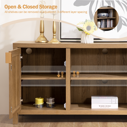 Savanna TV Stands with Shelves