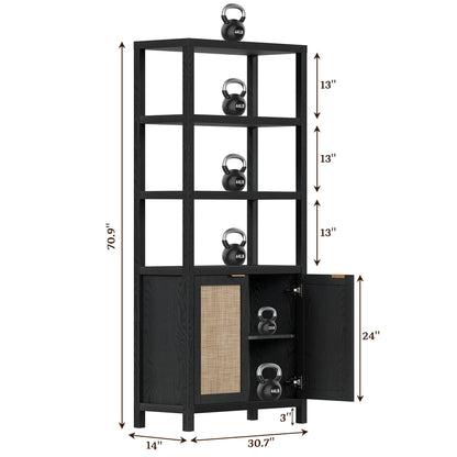 Savanna Bookshelf with 2 Doors