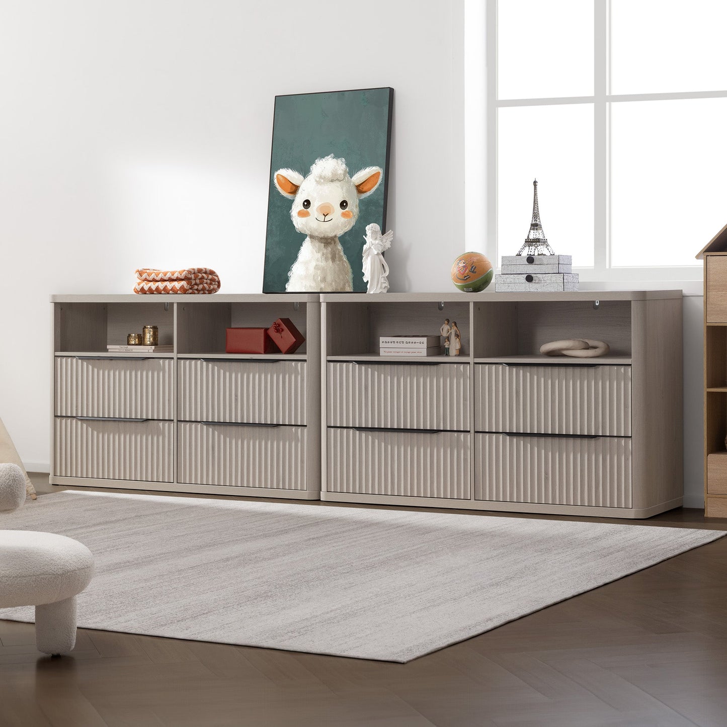 Cas Dresser, 4 Drawers