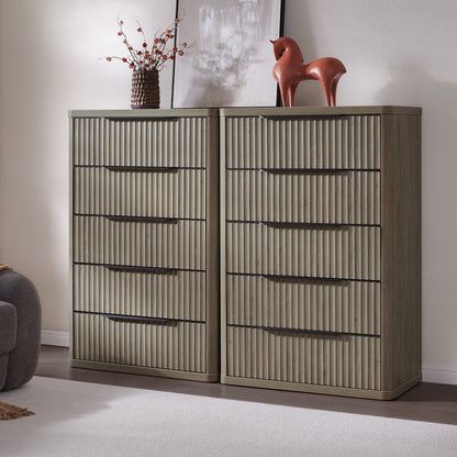 Cas Tall 5 Drawers Dresser