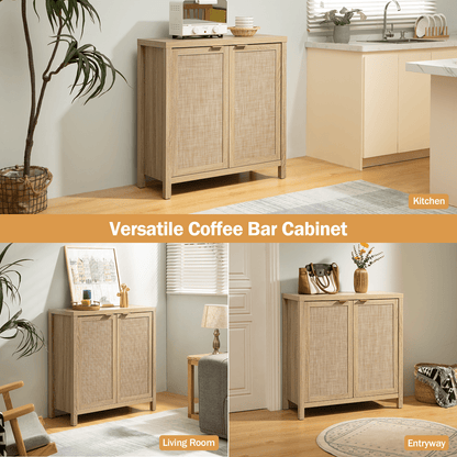 Savanna Buffet Cabinet, Boho Style