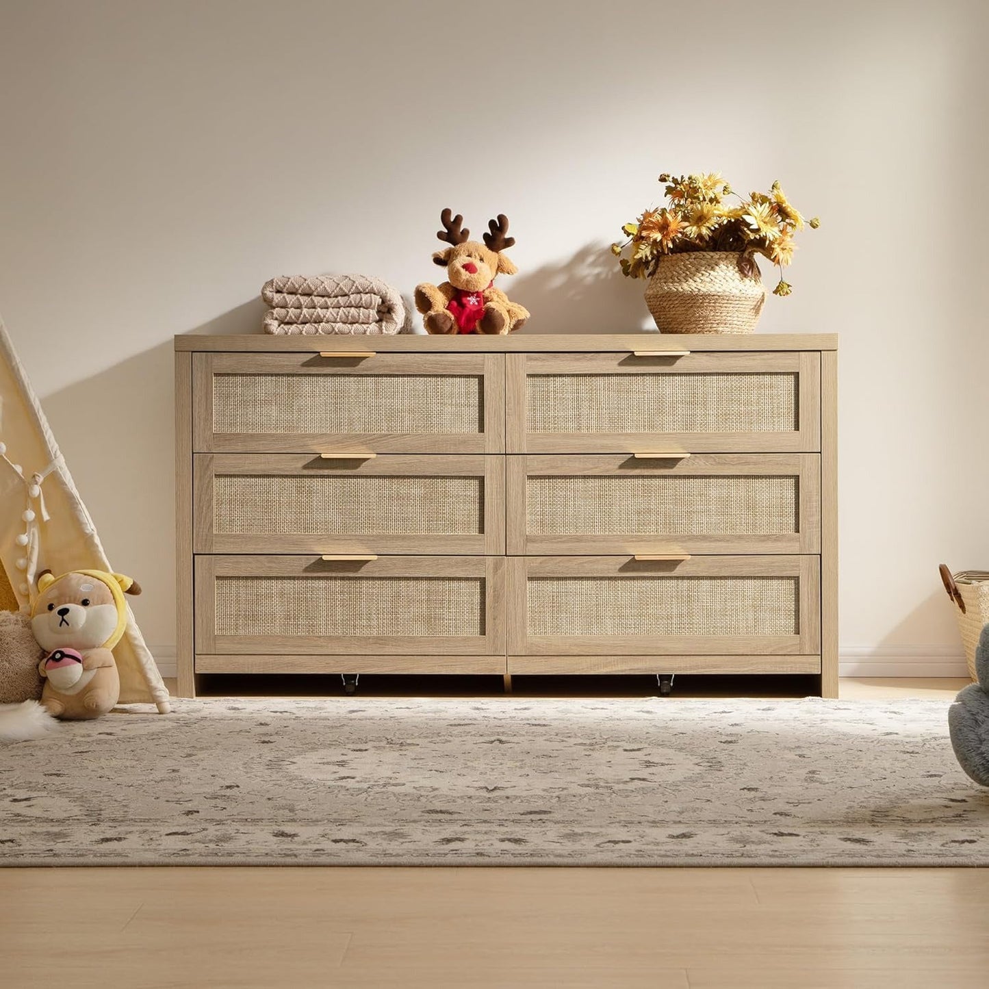 Savanna 6 Drawers Dresser (Test)