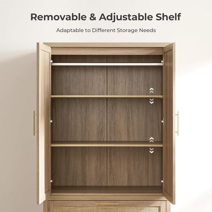Savanna Wardrobe Closet, 71Inch Height