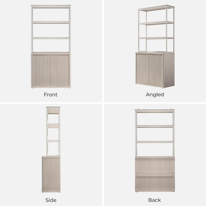 Cas Book Shelf with Storage