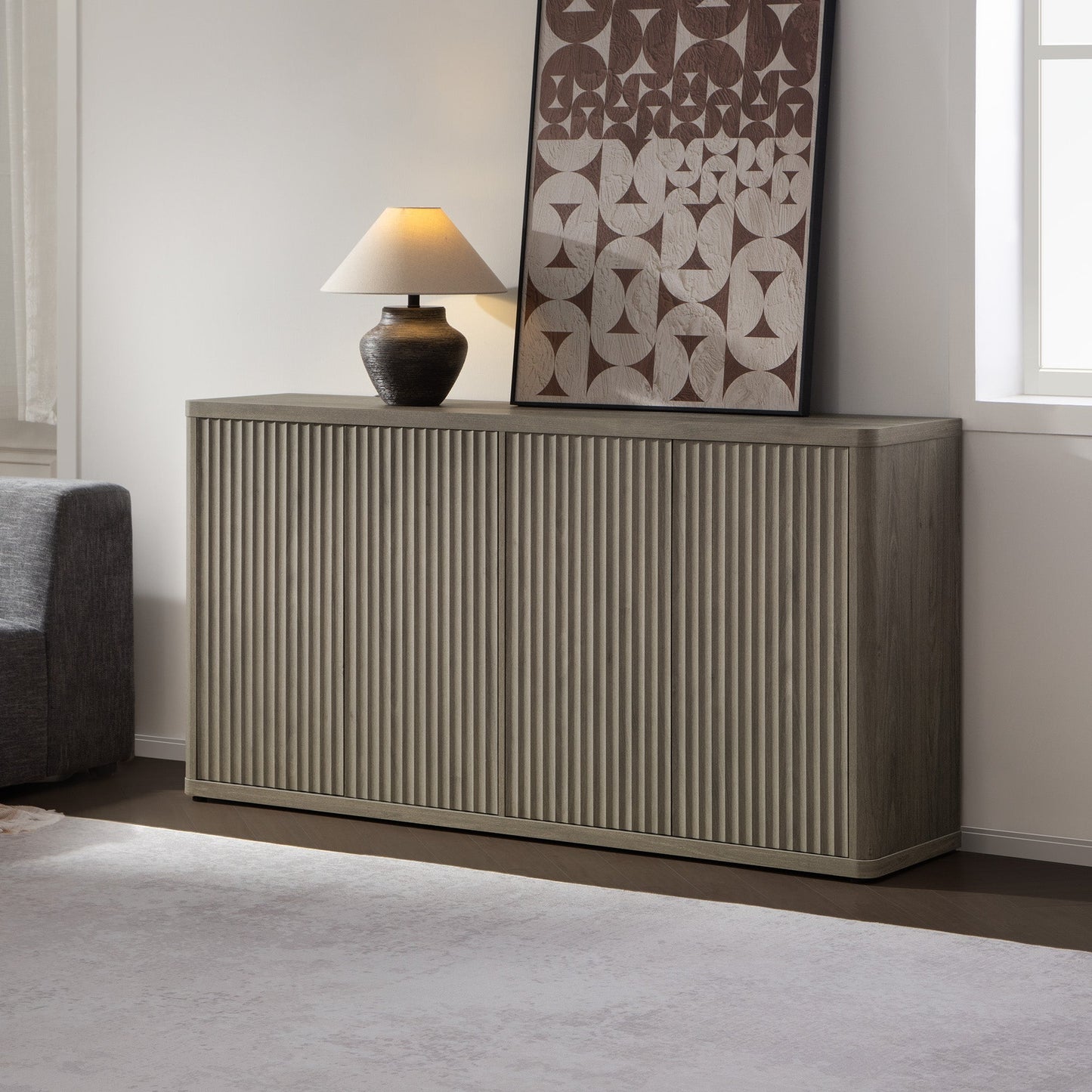 Cas 4-Door TV Stand